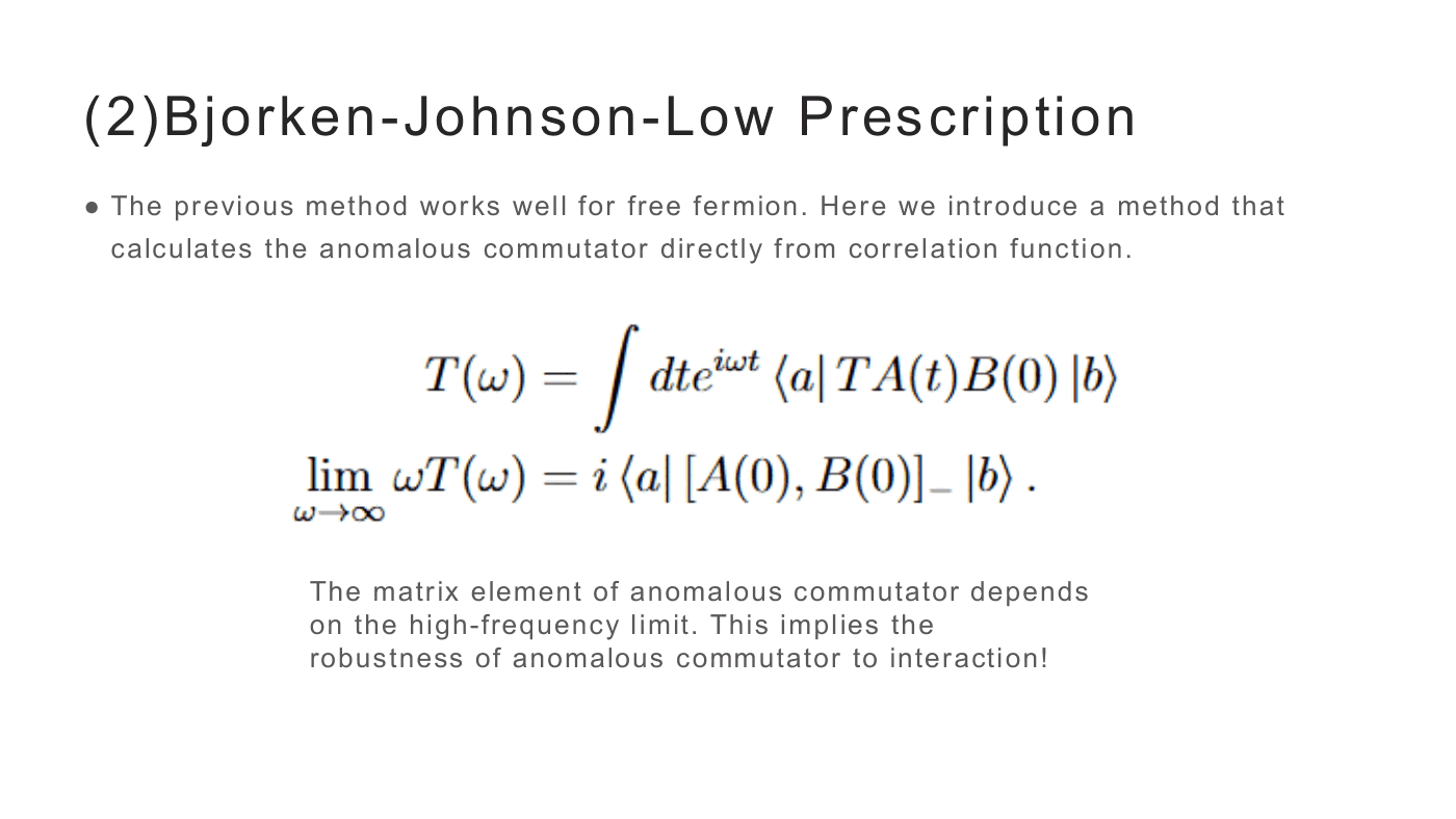 Current Algebra of the HK Model — slides — page 6 of 21