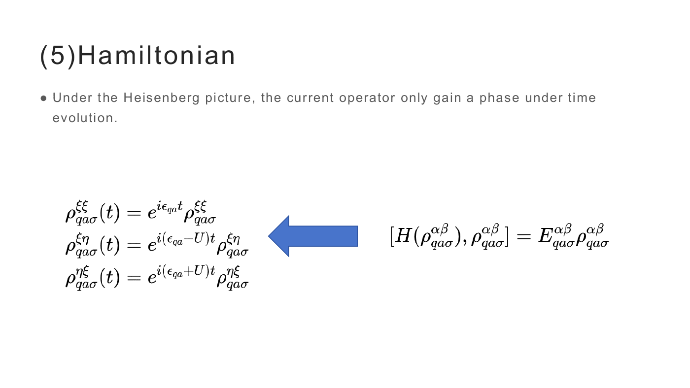 Current Algebra of the HK Model — slides — page 14 of 21