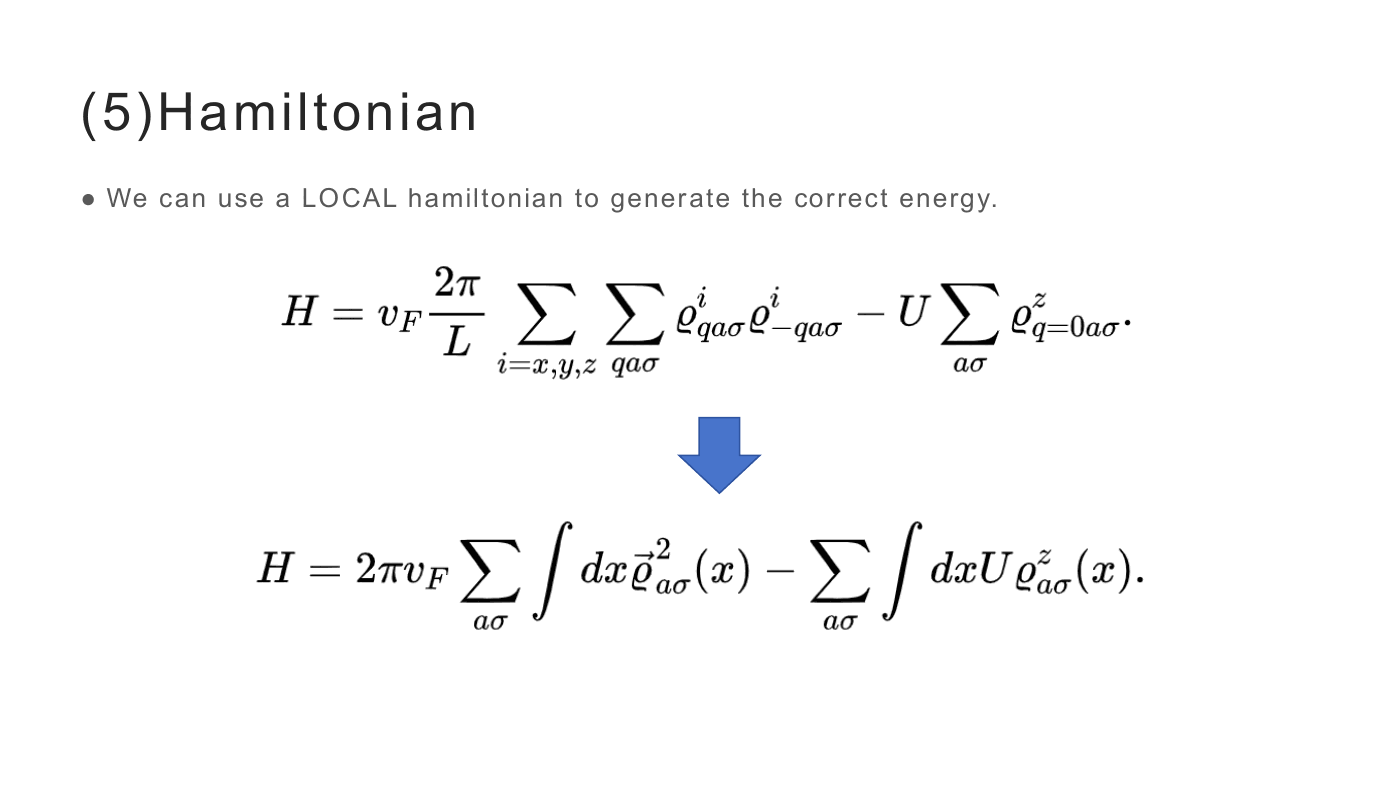Current Algebra of the HK Model — slides — page 16 of 21