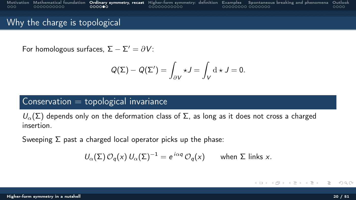 Higher-Form Symmetry in a Nutshell — slides — page 20 of 51
